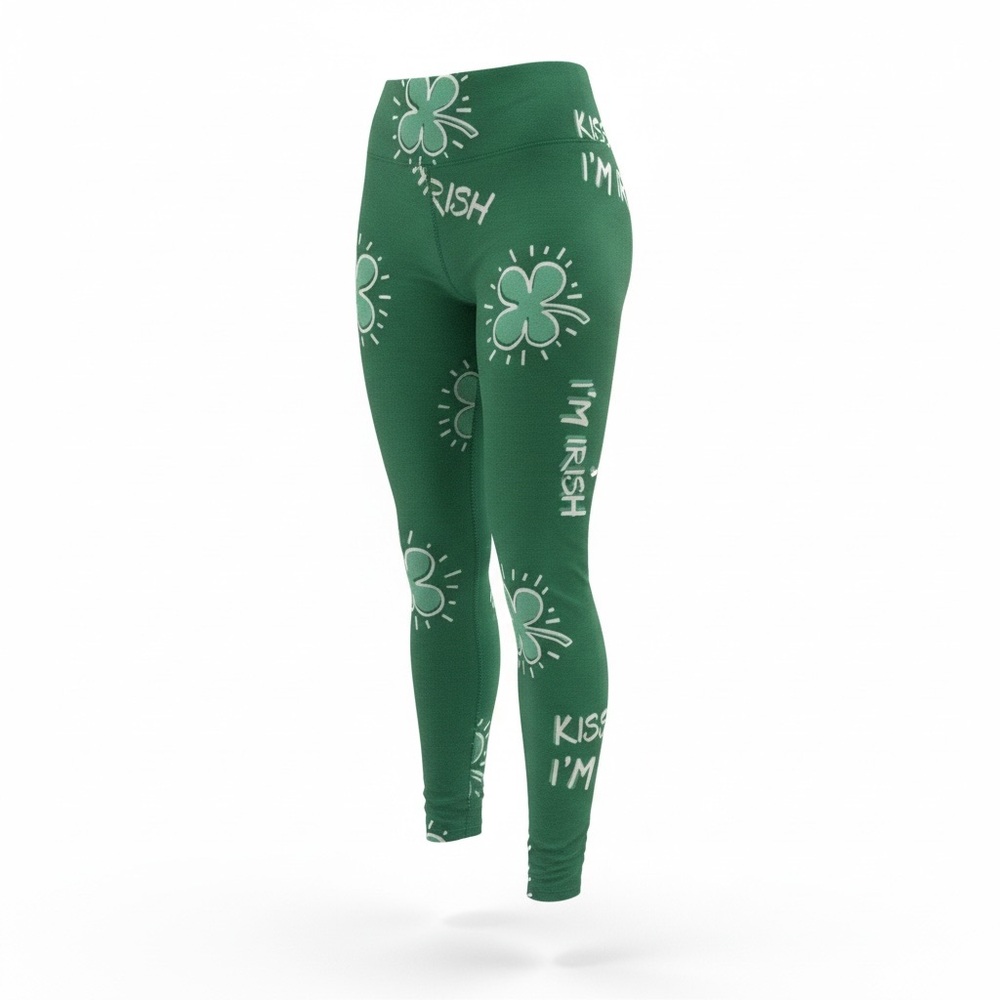 LuLaRoe Emerald Green St. Patrick’s Day Leggings